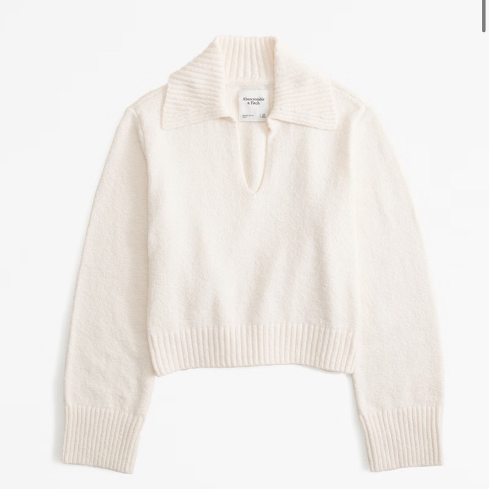 Abercrombie Notched Neck Sweater